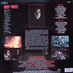 Body Parts Soundtrack (Loek Dikker) - CD Back cover