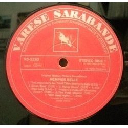 Memphis Belle サウンドトラック (George Fenton) - CDインレイ