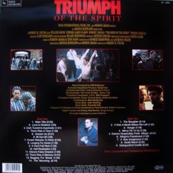 Triumph of the Spirit サウンドトラック (Cliff Eidelman) - CD裏表紙