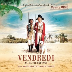 Vendredi ou la vie sauvage サウンドトラック (Maurice Jarre) - CDカバー