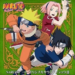 Naruto Volume III Soundtrack (Toshiro Masuda) - CD cover