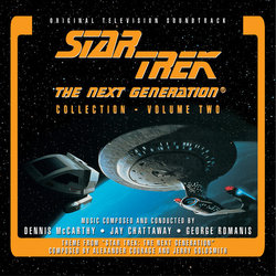 Star Trek: The Next Generation - Collection Vol.Two Colonna sonora (Jay Chattaway, Alexander Courage, Jerry Goldsmith, Dennis McCarthy, George Romanis) - Copertina del CD