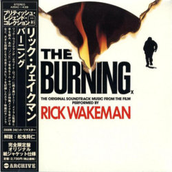 The Burning Colonna sonora (Rick Wakeman) - Copertina del CD
