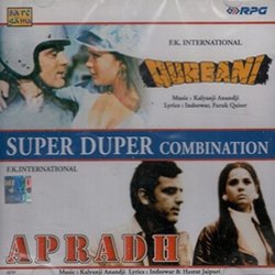 Apradh / Qurbani Colonna sonora (Biddu , Indeevar , Kalyanji Anandji, Various Artists, Farooq Kaiser) - Copertina del CD