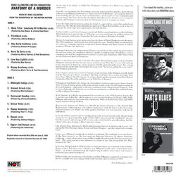 Anatomy of a Murder Soundtrack (Duke Ellington) - CD Back cover