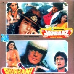 Janbaaz / Qurbani Trilha sonora (Biddu , Indeevar , Kalyanji Anandji, Various Artists, Farooq Kaiser) - capa de CD