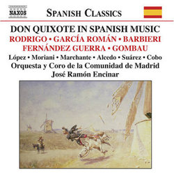 Don Quixote in Spanish Music 声带 (Various Artists) - CD封面