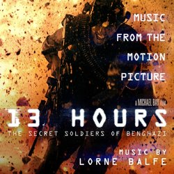 13 hours Soundtrack (Lorne Balfe) - CD cover