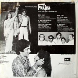 Fakira 声带 (Various Artists, Ravindra Jain, Ravindra Jain) - CD后盖