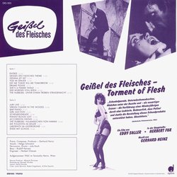 Geissel des Fleisches Ścieżka dźwiękowa (Gerhard Heinz) - Tylna strona okladki plyty CD