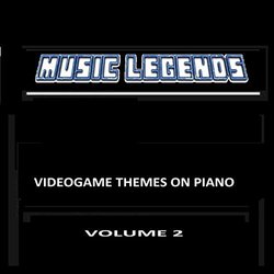 Videogame Themes on Piano Volume 2 Colonna sonora (Music Legends) - Copertina del CD