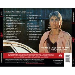 Cujo サウンドトラック (Charles Bernstein) - CD裏表紙