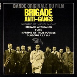 Brigade Anti-Gangs 声带 (Michel Magne) - CD封面