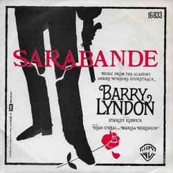 Barry Lyndon Soundtrack (Various Artists) - CD cover