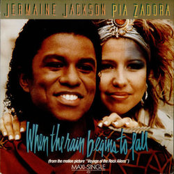 When The Rain Begins To Fall Soundtrack (Jermaine Jackson) - CD cover