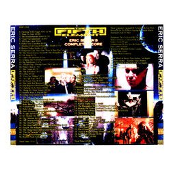 The Fifth Element Soundtrack (Eric Serra) - CD Back cover