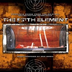 The Fifth Element Soundtrack (Eric Serra) - CD cover