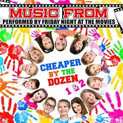 Music from Cheaper by the Dozen 1 & 2 Soundtrack (Various Artists, Friday Night At The Movies) - CD cover