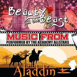 Music from Beauty and the Beast & Aladdin Soundtrack (The Academy Allstars, Various Artists) - CD cover