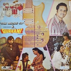 Qurbani Soundtrack (Kalyanji Anandji,  Biddu) - CD Back cover