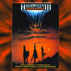 Halloween III: Season of the Witch Soundtrack (John Carpenter, Alan Howarth) - CD cover