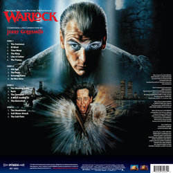 Warlock Colonna sonora (Jerry Goldsmith) - Copertina posteriore CD