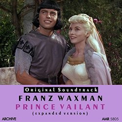 Prince Valiant サウンドトラック (Franz Waxman) - CDカバー