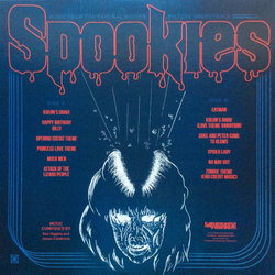 Spookies Ścieżka dźwiękowa (James Calabrese, Kenneth Higgins) - Tylna strona okladki plyty CD