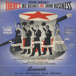 There's no Business like Show Business Ścieżka dźwiękowa (Irving Berlin, Irving Berlin, Original Cast) - Okładka CD