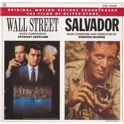 Wall Street / Salvador Soundtrack (Stewart Copeland, Georges Delerue) - CD cover