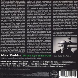 In the Eye of the Cat Trilha sonora (Alex Puddu) - CD capa traseira