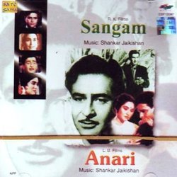 Sangam / Anari Soundtrack (Various Artists, Shankar Jaikishan, Hasrat Jaipuri, Shailey Shailendra) - CD-Cover