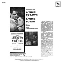 A Time to Love and a Time to Die Colonna sonora (Mikls Rzsa) - Copertina posteriore CD