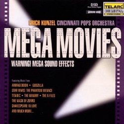 Mega Movies Soundtrack (Various Artists) - CD cover