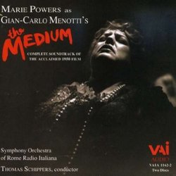 The Medium Ścieżka dźwiękowa (Gian Carlo Menotti) - Okładka CD