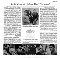 Shelly Manne & His Men Play Checkmate Ścieżka dźwiękowa (John Williams) - Tylna strona okladki plyty CD