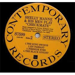 Shelly Manne & His Men Play Checkmate サウンドトラック (John Williams) - CDインレイ