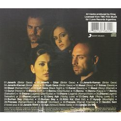 Las Mil Y Una Noches Ścieżka dźwiękowa (Various Artists) - Tylna strona okladki plyty CD