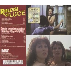 Riflessi Di Luce / Non Avere Paura Della Zia Marta Colonna sonora (John Sposito) - Copertina posteriore CD
