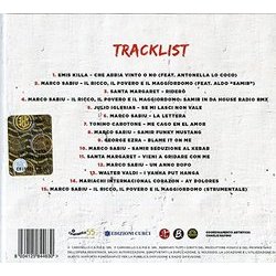 Il Ricco, Il Povero e Il Maggiordomo Colonna sonora (Marco Sabiu) - Copertina posteriore CD
