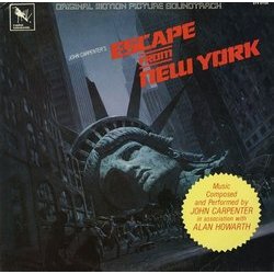 Escape from New York Soundtrack (John Carpenter, Alan Howarth) - CD-Cover