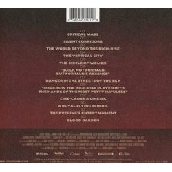 High-Rise Ścieżka dźwiękowa (Clint Mansell) - Tylna strona okladki plyty CD