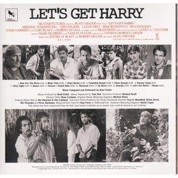 Let's Get Harry Soundtrack (Brad Fiedel) - CD Back cover