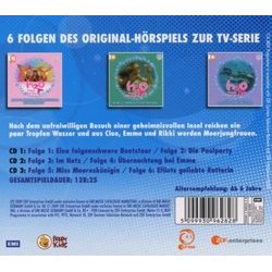 H2o: Pltzlich Meerjungfrau - Folgen 1-6 Ścieżka dźwiękowa (Ricky Edwards, Ric Formosa, Gavin Parker) - Tylna strona okladki plyty CD