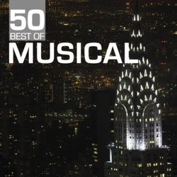 50 Best of Musical Colonna sonora (Various Artists, Stage Sound Unlimited) - Copertina del CD