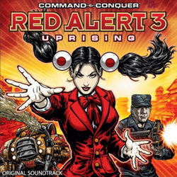 Command & Conquer Red Alert 3 Uprising Trilha sonora (James Hannigan) - capa de CD