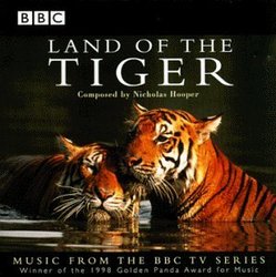 Land of the Tiger Soundtrack (Nicholas Hooper) - CD cover