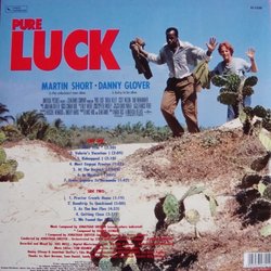 Pure Luck Soundtrack (Danny Elfman, Jonathan Sheffer) - CD Back cover