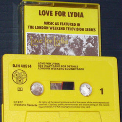 Love For Lydia Soundtrack (Max Harris, Laurie Holloway, Harry Rabinowitz) - CD cover