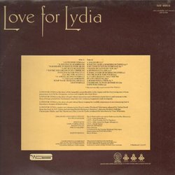 Love For Lydia Soundtrack (Max Harris, Laurie Holloway, Harry Rabinowitz) - CD Back cover